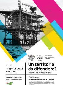 Locandina evento 8 aprile
