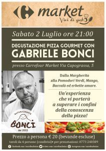 Cena Carrefour Latina con Gabriele Bonci
