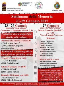 LOC. Settimana della Memoria