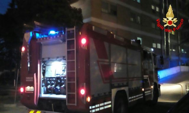 vigili del fuoco notte