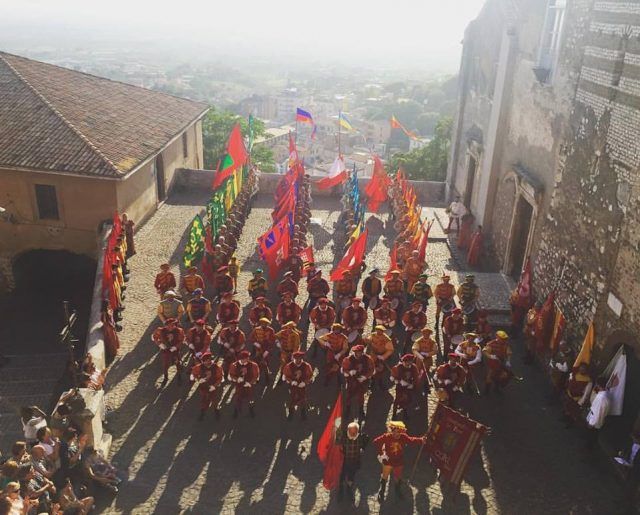 50° degli Sbandieratori dei Rioni di Cori - Incontro tra Generazioni (2)