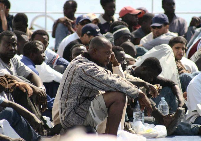 ITALY-IMMIGRATION migranti