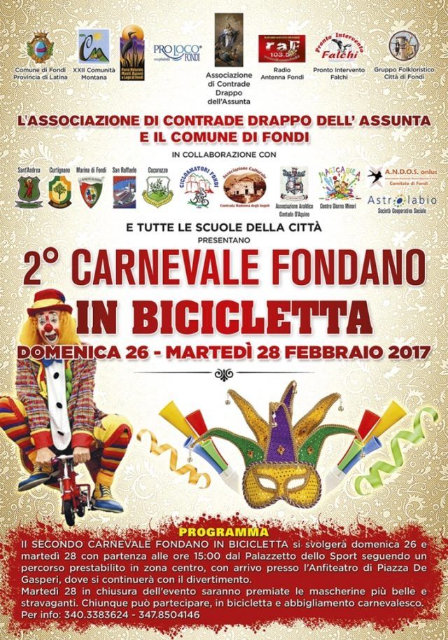 70x100 Carnevale in Bici 2017