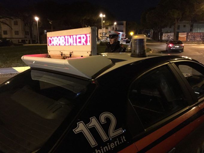 Carabinieri notte