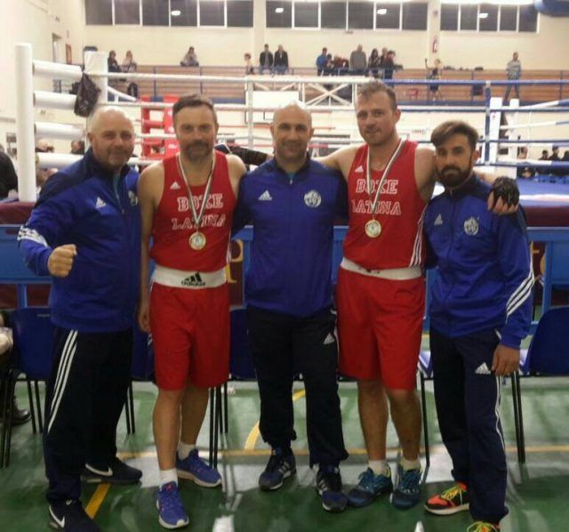 Il team Competition Boxe Latina