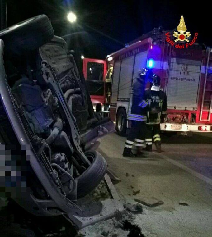 incidente vigili del fuofo