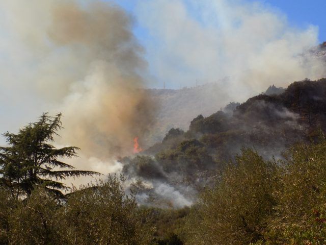 incendio san Silviano