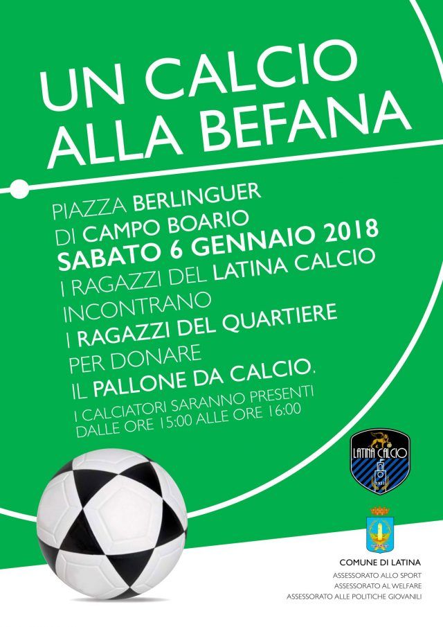 LOCANDINA CALCIO BEFANA