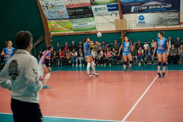 Giovolley-Liguori in ricezione