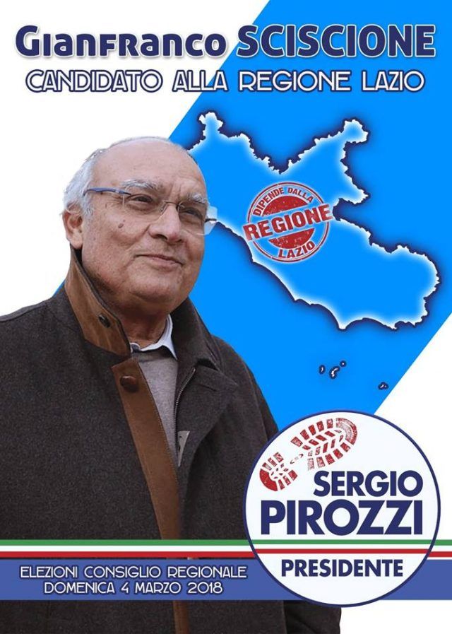 sciscione alle regionali 10.2.2018