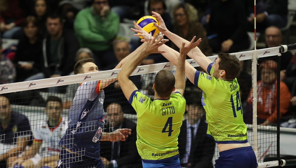 RAVENNA 18/11/2018. VOLLEY PALLAVOLO. CONSAR RAVENNA - TOP VOLLEY LATINA.