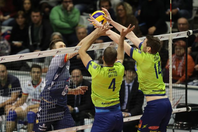 RAVENNA 18/11/2018. VOLLEY PALLAVOLO. CONSAR RAVENNA - TOP VOLLEY LATINA.
