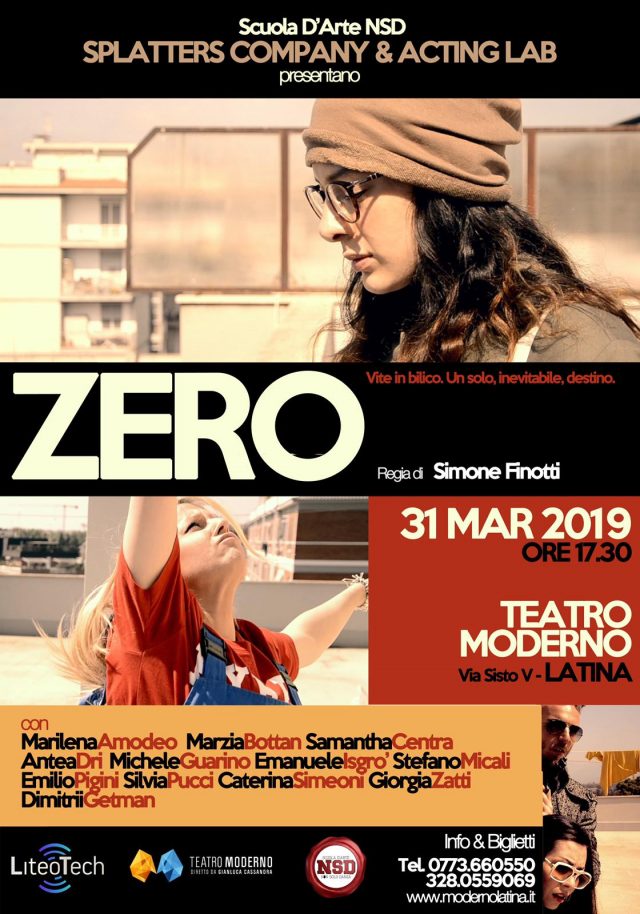 Locandina Zero 31 marzo