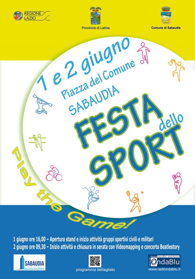 Festa dello Sport - Locandina 2019
