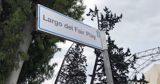 Cartello Largo fair play