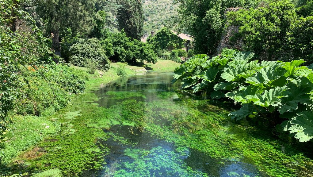 vista fiume ninfa