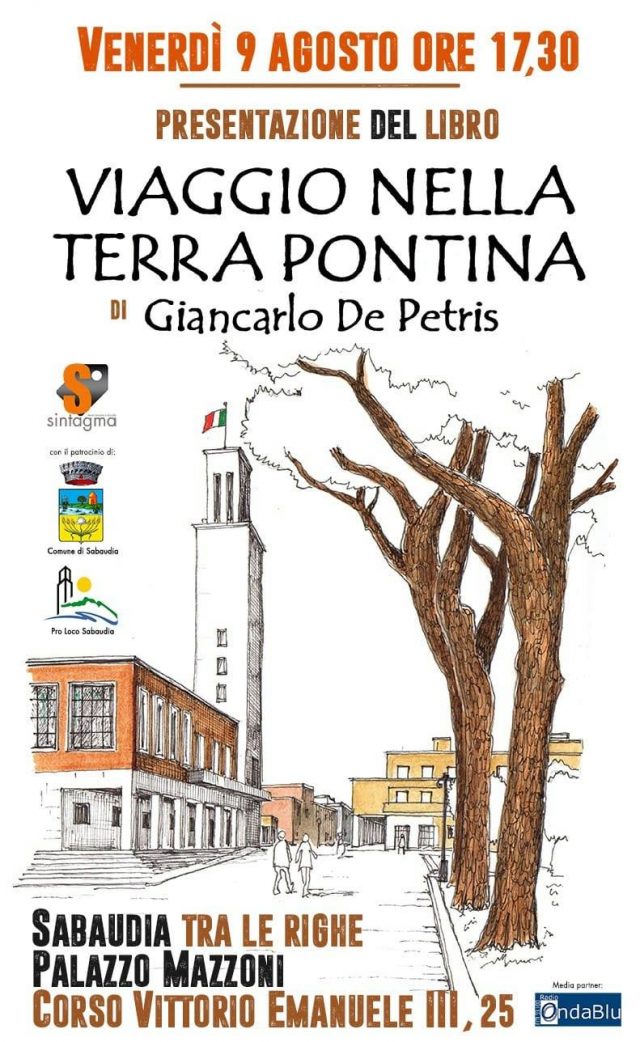 Locandina Viaggio Terra Pontina - SABAUDIA