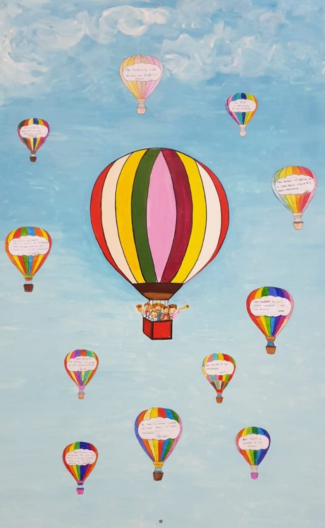 Poster mongolfiere