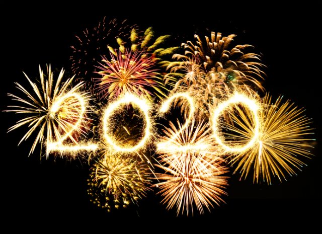 2020 new year fireworks