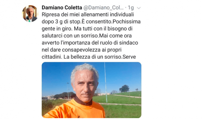 Coletta corre
