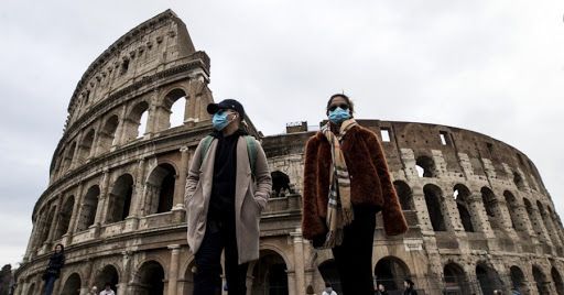 colosseo mascherine