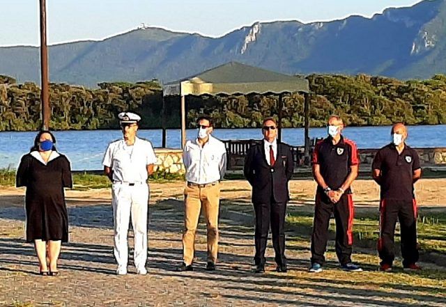 Sabaudia-Saluto naz. canottaggio