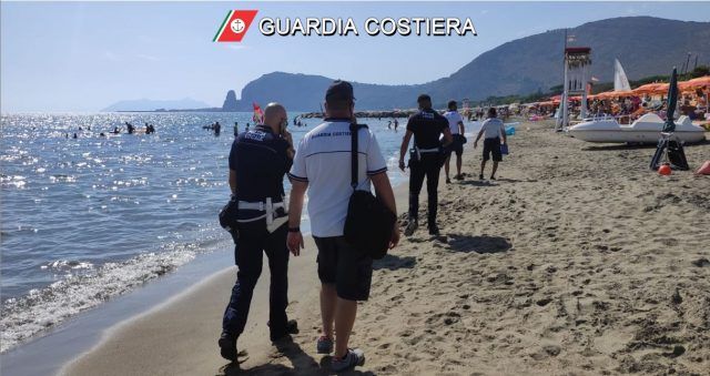 Guardia Costiera-Controlli in spiaggia