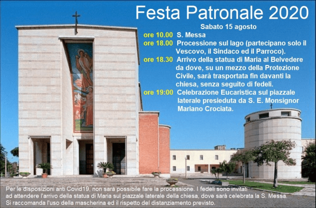 Sabaudia-Festa Patronale 2020
