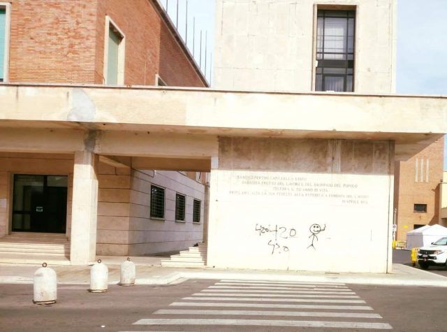 Sabaudia-vandalismo