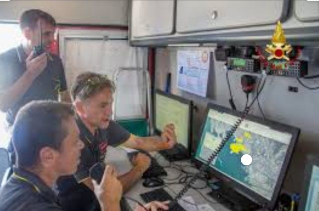 Vigili del Fuoco-sala operativa