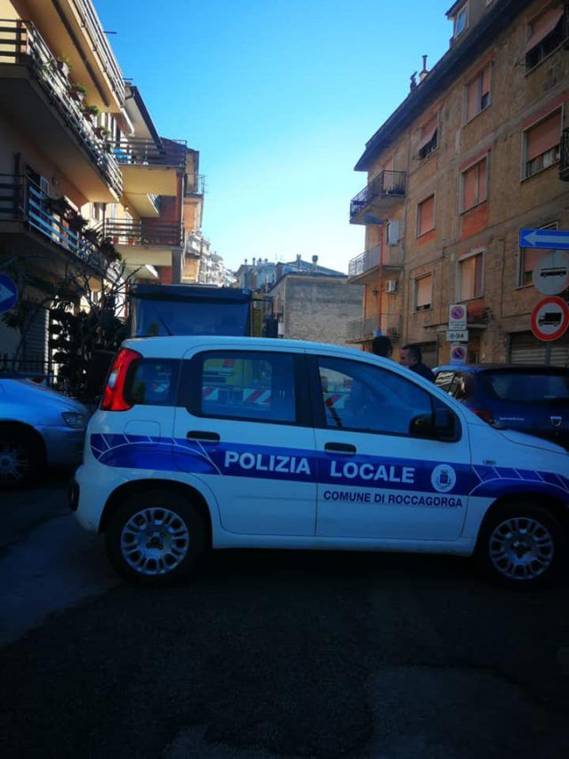 Roccagorga-lavori Borgo Madonna