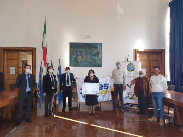Sabaudia-consegna targa aces