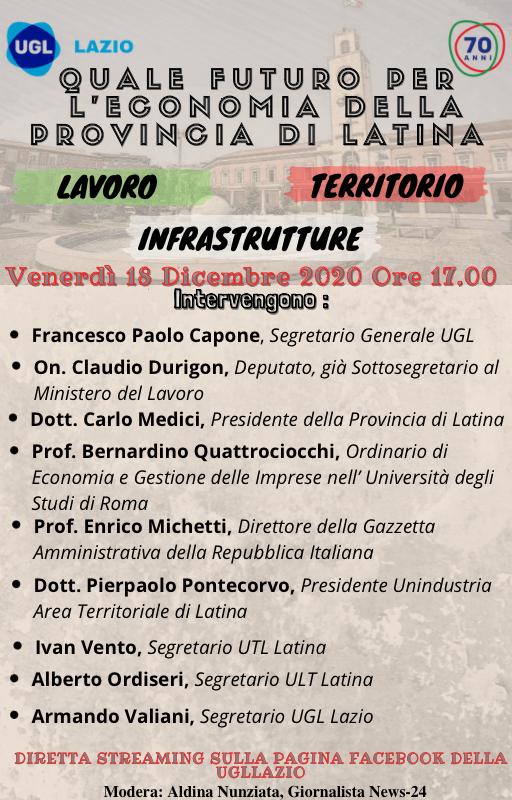 Locandina UGL Lazio