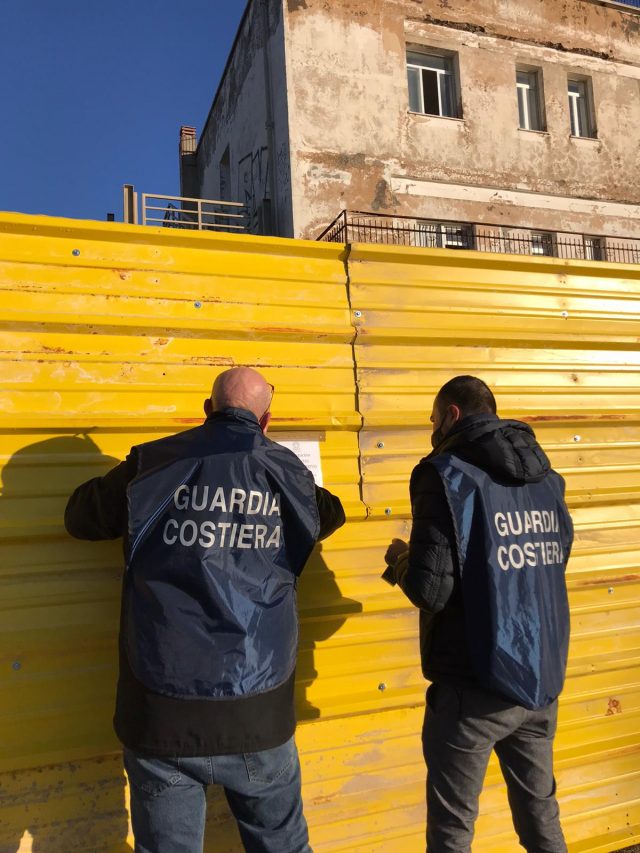 Terracina-sequestro cantiere