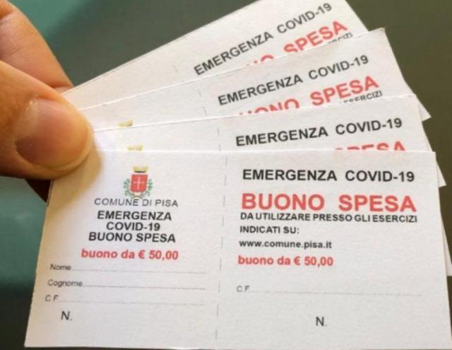 buoni alimentari pisa