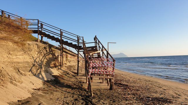 Anc-scala mare danneggiata