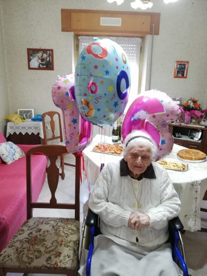 Sabaudia-Rita Carraretto 108 anni