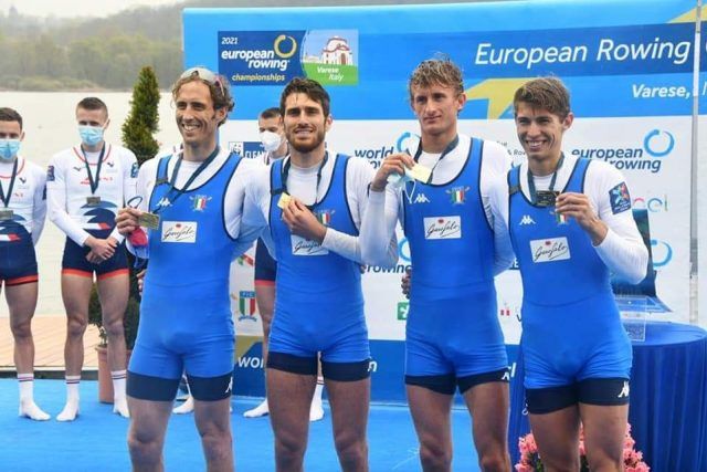 Canottaggio quadruplo europeo