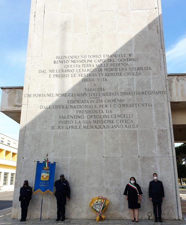 Sabaudia-87 inaugurazione