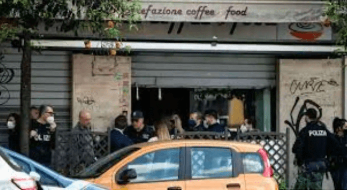 bar tiburtina suicidio