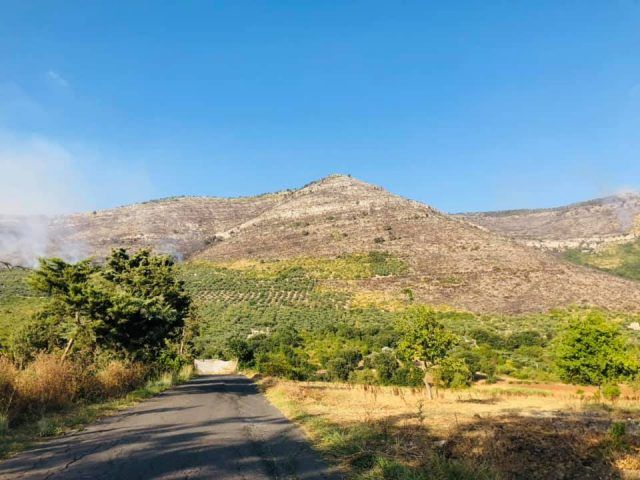Roccasecca. Incendio domato