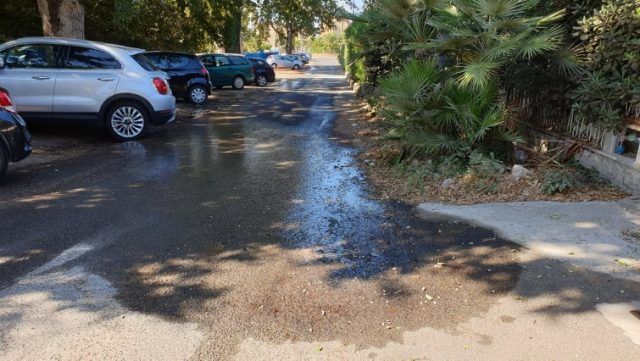 Sabaudia-Via Aquilani-perdita acqua