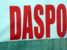 Pesante punizione per un tifoso del latina, il Questore emette un daspo per 6 anni
