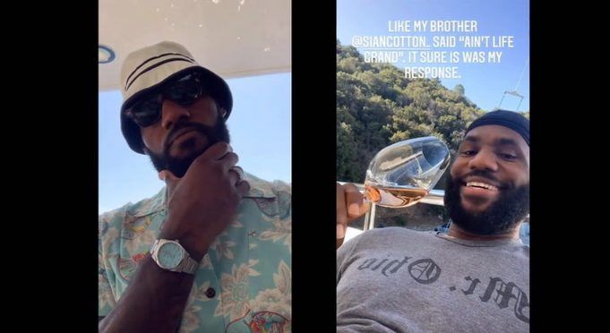 lebron james a ponza