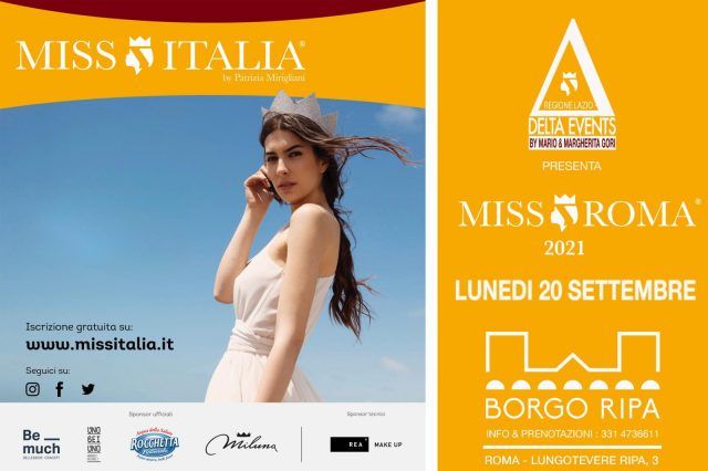 Locandina Miss Roma 2021