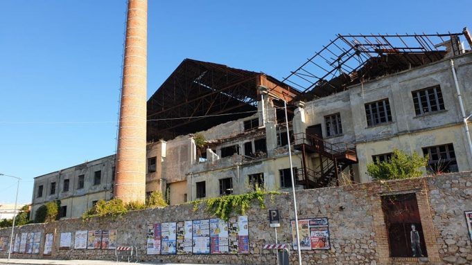 vetreria-ex-Avir-Gaeta-nuovo-crollo-21-ottobre-2019