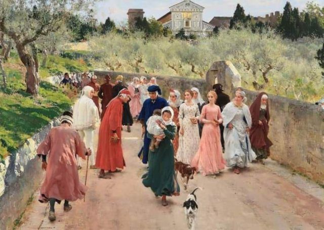 Dante per strada