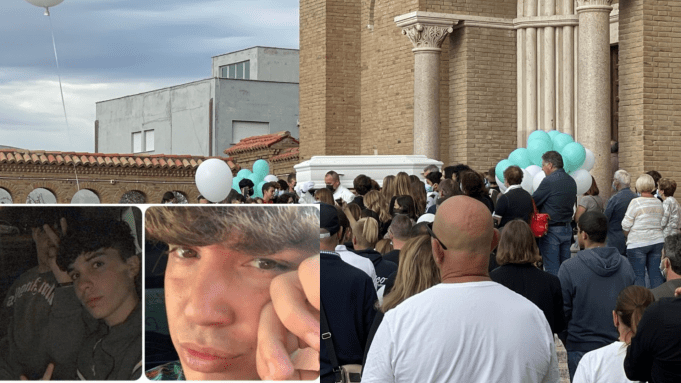 funerali Mattia e Matteo