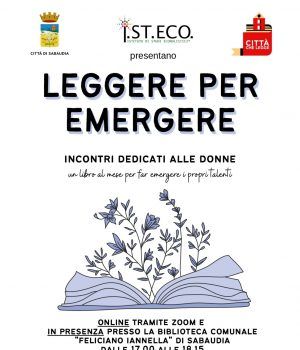 Sabaudia-leggere per emergere