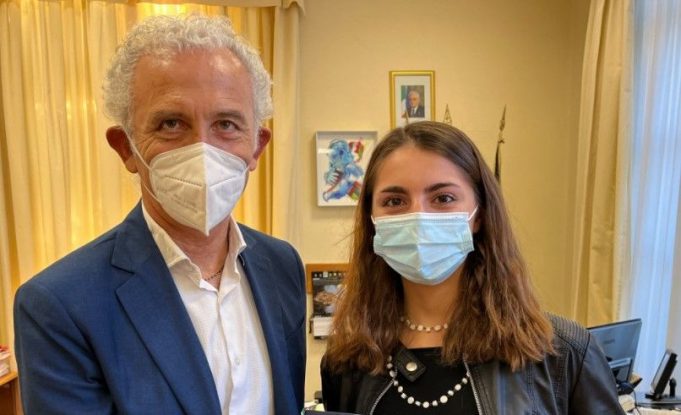 Damiano Coletta e claudia giuliani